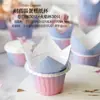 Caja de Empaque para Muffin y Pastel Caja de Picnic Caja de Papel Kraft Vasco Plato Tarta Huevo Tarta Empaque Navideño Caja de Regalo