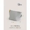 Mini Necessaire Feminina Portátil 2024 Nova Bolsa com Forro Bolsa de Maquiagem Bolsa de Viagem para Cosméticos Porta-Moedas