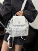 Mochila Coreana Nicho para Estudiante Universitario para Mujer 2025 Nueva Casual Ligera Mochila Pequeña Estilo Preppy Bolsa Escolar para Mujer