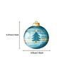 56 pegatinas de la serie de bolas redondas de dibujos animados Navidad DIY teléfono móvil taza de agua patineta impermeables pegatinas de PVC sin derechos de autor
