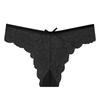 Ropa interior sexy Ropa interior sexy europea y americana de encaje Ropa interior para mujer de corte bajo tanga de malla translúcida de mariposa para mujer Suministro transfronterizo