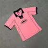 Marca de Comercio Exterior de Moda One Island Nuevo Color Bloqueado Camiseta de Baloncesto Deportes Americanos Casual Holgada Unisex Camiseta de Manga Corta para Pareja