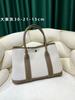 Tote saco de compras de alta qualidade de couro lona bolsa de jardim 30cm commuter casual ombro portátil Tote bag bolsa feminina