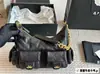 Bolso de Hombro/Axila Multibolsillos Estilo Nuevo Inspirado en Chanel 25C Bolso de Motocicleta Bolso Cruzado Hobo Hippie Bolso de Hombro para Mujer de Moda
