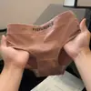 Estilo Simple Han Da~ Calzones de Algodón Puro con Letras para Mujer de Cintura Media Sin Costuras Transpirables Cómodos Cubre-Entrepierna Completamente de Algodón para Chicas Jóvenes