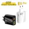 Carregador de Celular Novo Produto Transfronteiriço Pd65W 2Pd+3Usb Adaptador de Carregamento Rápido Multi-Porta Adequado para Carregadores Apple Atacado