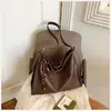 Bolso de mano tejido lateral coreano para mujer, bolso de hombro de gran capacidad, bolso de moda para el día a día, bolso de mujer 2026