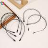 Diadema Básica de Metal Simple para Lavado de Cara, Pasador de Pelo Sin Costuras a Presión en la Parte Posterior de la Cabeza, Diadema, Accesorios para el Cabello al por Mayor