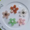 Acessórios DIY Celebridade da Internet Flor de Cinco Pétalas Flor Tingida Simi Acessórios de Flor Patch Material para Acessórios de Orelha Cabelo Caseiro Patch