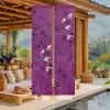 Banner de Pano Pendurado de Bambu em Estilo Chinês Quarto de Casamento Vestido de Noiva Fundo para Fotografia Decoração Sala de Estar Interno e Externo Arranjo Colorido