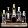 Garrafa de vidro vazia 500ml vidro branco cristal garrafa de vinho branco transparente vidro tampa de garrafa selada um Jin garrafa de vinho de vidro