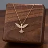 Comercio Exterior de Amazon Venta Caliente Collar de Acero de Titanio Temperamento Femenino Circonita Microincrustada Personalidad Cadena para Clavícula de Alto Sentido Colección Joyería