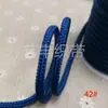 Cuerda Redonda de Poliéster sin Núcleo de 5 mm de Espesor, Núcleo Hueco, Poliéster de Textura Gruesa, Cuerda Tejida a Mano, Cuerda para Bolso de Mano, Cordón para Ropa Apretado