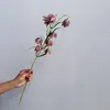 Flores de Fritillaria Artificiais, Flores de Fritillaria para Decorações de Casamento, Arranjos Florais Decorativos para Interior e Exterior de Casa, Peças Decorativas, Atacado do Fabricante