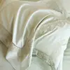 Juego de cuatro piezas para dormitorio de algodón sateen 100% algodón de fibra larga de alta gama clase A bordado estilo lujo ligero algodón puro ropa de cama para todas las estaciones