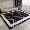 Alfombra de terciopelo de cristal para sala de estar, antideslizante, alfombra de área grande para uso doméstico, alfombra estampada lavable de lujo ligero, alfombra para el hogar