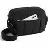 Bolsa Transversal Feminina Grande Personalizada Amazon Acolchoada Fofa de Algodão com Carteira Rfid Bolsa de Ombro Bolsa para Celular