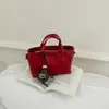 Bolso Tote Pequeño de Textura Simple de Alta Calidad para Mujer 2026 Nuevo Estilo Coreano Bolso de Mano de Moda Súper Popular Bolso Cruzado para el Día a Día