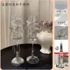 Par de Taças de Brinde para Casamento DIY Taças de Brinde para Casamento Taças de Pé Alto Conjunto de Caixa de Presente Presente de Casamento Kit de Materiais para Taças de Brinde