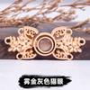 Fivela de metal Hanfu Ming botão nuvem fivela de ombro Estilo nacional fivela cheongsam fivela acessórios de fivela vintage