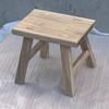 Old Elm Creative Banco Pequeno Banco Quadrado para Casa Banco Baixo de Madeira Maciça Banco de Mesa de Centro de Madeira Banco para Troca de Sapatos Banco de Dança Infantil