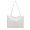 Bolso de hombro tipo tote para mujer 2026, nuevo, minimalista, de gran capacidad, con estampado de estrellas, estilo coreano, para estudiante, para ir al trabajo