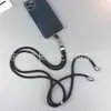 Nuevo material reciclado material tejido cordón para teléfono móvil multifuncional anti-pérdida tarjeta desmontable bandolera cordón para teléfono móvil