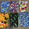 0002 # Impulso, Correr, Pantalones de Playa de Verano, Pantalones Casuales Simples para el Hogar de Hombre, Shorts Florales Sueltos, Deriva de Gama Baja