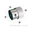 Rueda de mano moleteada de aleación de aluminio manija de rueda de mano para máquina herramienta manija redonda para girar válvula disco manual perilla de rosca superior plato giratorio
