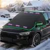 Cubierta Magnética Premium de Invierno Anti-Escarcha, Anti-Congelante, Anti-Nieve, Parasol, Protección Solar, Aislamiento Térmico para Coche, Instalación Rápida, Exclusivamente para Suministro Transfronterizo