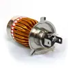 Motocicleta LED modificado bombilla grande coche eléctrico doble garra tres garras H4 súper brillante rango yuan reflector luz de color intermitente
