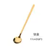 Pala de acero inoxidable J para hielo raspado mango largo pala para helado pala de cabeza cuadrada pala para taza pala para postre de té con leche pala mezcladora