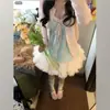 Directo del fabricante: Falda de tutú de tercera generación para adultos, falda de malla súper abultada, minifalda estilo ballet dopamina, media falda de baile