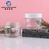 Em Estoque Pote de Creme Transparente 100g, Pote para Creme Facial, Pote para Creme para os Olhos, Pote de Vidro Vazio, Frascos Dosadores Cosméticos no Atacado