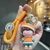 Fofo Ano do Coelho Dourado Cobra Dança do Leão Boneco Tridimensional Chaveiro de Carro Pingente Barraca de Feira Noturna Presente Atacado