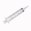 Jeringa de 20 ml sin aguja, Irrigador de plástico de boca ancha de gran diámetro, Inyector, Enema de alimentación con tapón