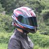 Casco Gxt Casco de Motocicleta para Hombre Cobertura Total Personalizado Genial Motocicleta Doble Lente Casco Abierto Cara Completa Dot