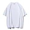 Camiseta Publicitária de Algodão Puro com Logo Personalizado de Manga Curta Roupa de Trabalho Uniforme de Turma Gola Redonda Camiseta Cultural Uniforme de Grupo Familiar