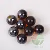 20 Unidades 25mm bolinhas de gude de vidro transparente âmbar 2,5cm cor marrom café bola decorativa de brinquedo 400g