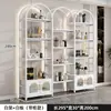 Estante de Exposição de Cosméticos Salão de Beleza Barbearia Armário de Exposição de Produtos Prateleira de Armazenamento Simples Iluminada de Múltiplas Camadas