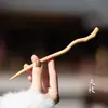 Este Año de Vida Danza de la Serpiente Pasador de Pelo Sándalo Verde Disco de Madera Antiguo para el Cabello Pasador de Madera Hecho a Mano del Año de la Serpiente Pasador de Pelo de Sándalo Sentido Avanzado Pasador para el Cabello
