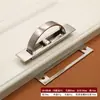 Puxador de Liga de Zinco Sólida com Acabamento Escovado, Puxador Moderno Minimalista Espessado Longo para Gaveta, Guarda-roupa, Porta de Armário 96, Venda Direta de Fábrica