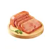 Carne de Cerdo Negra para Almuerzo, Lonchas de Jamón Listas para Comer, Salchicha, Fideos Instantáneos, Snacks Infantiles Empaquetados Individualmente, Sándwich de Desayuno