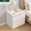 Mueble de TV, mesita de noche sencilla, tamaño pequeño, mueble de almacenamiento moderno minimalista para apartamentos de alquiler, mueble combinado de almacenamiento para el hogar