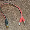 Cable de Enchufe de Alimentación DC a Pinza de Cocodrilo 5.5*2.1mm Cable de Pinza de Prueba de Alimentación DC Macho y Hembra de Monitoreo