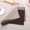 Individual Americano Pvc Individual Europeo Aislamiento Posavasos Tapete para Tazón Tapete para Plato Tapete para Mesa de Comedor Tapete Occidental para Vajilla Tapete para Tazón