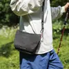 Bolso Cruzado de Color Bloqueado para Exteriores Estilo Montaña para Hombres, Bolso de Hombro Ligero para Senderismo y Montañismo, Bolso de Pecho Multifuncional, Bolso para Teléfono Móvil para Mujeres