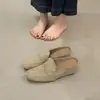 Primeiro Encontro com Mocassins de Veludo Retrô Estilo Britânico: Solado Macio, Confortável para Pés Pequenos