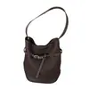 Bolso Cubo de Piel de Vaca Estilo Nuevo 2026 para Mujer, Bolso Elegante para el Trabajo, Bolso Tote de Hombro de Gran Capacidad, Bolso Cruzado de Piel Genuina