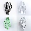 En Stock Dedos de Esqueleto de Halloween Falanges Plástico Garras de Fantasma Accesorios Herramientas de Broma Temushiin Suministro